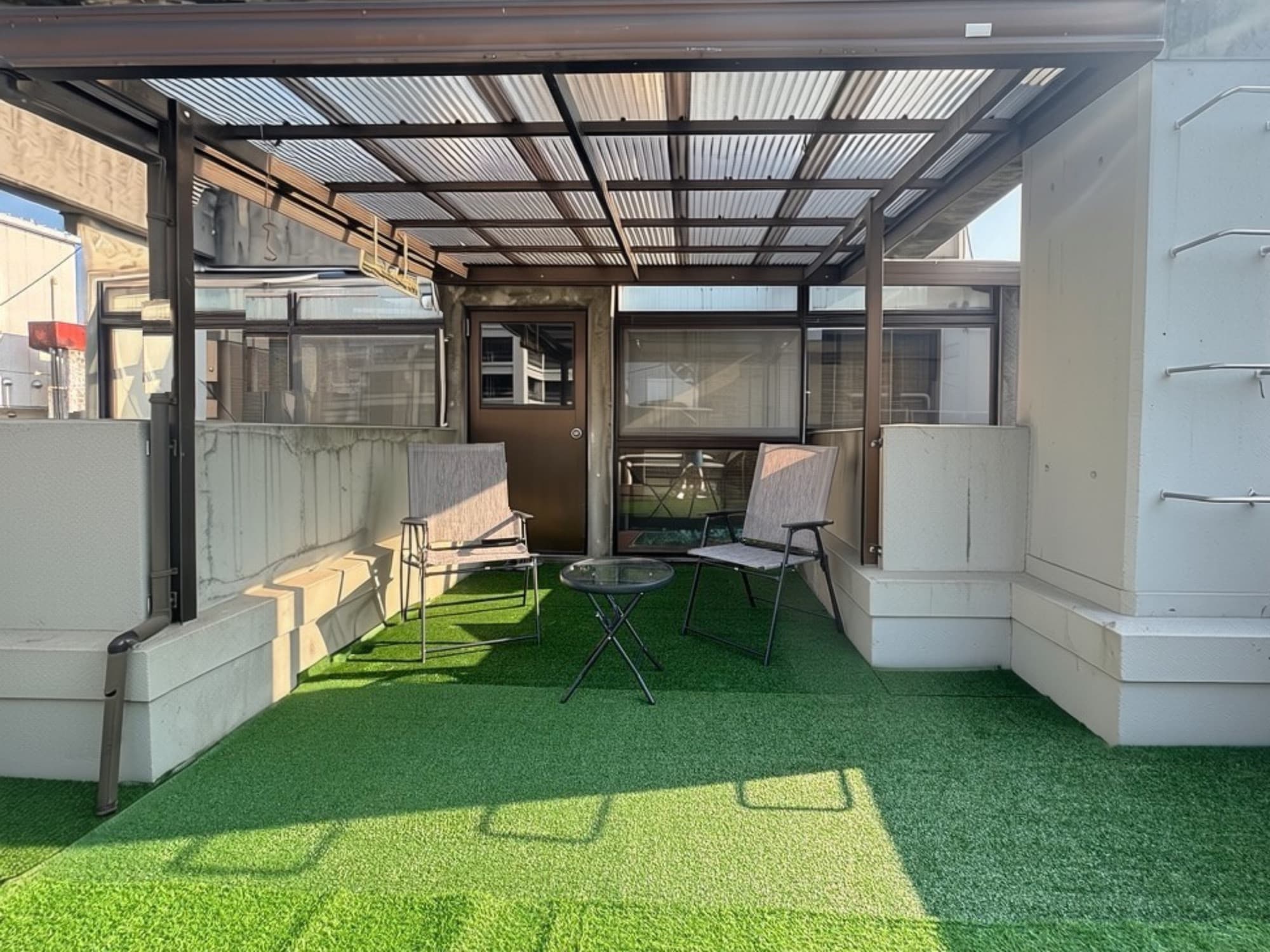 ゲストハウス高松古馬場 屋上テラス